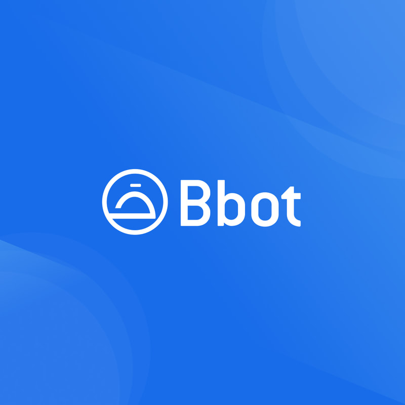 Bbot Logo on Blue Gradient